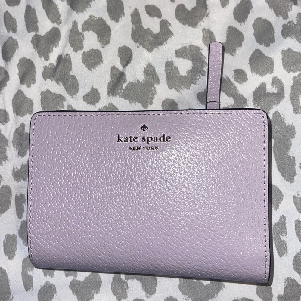 Purple Kate spade small wallet